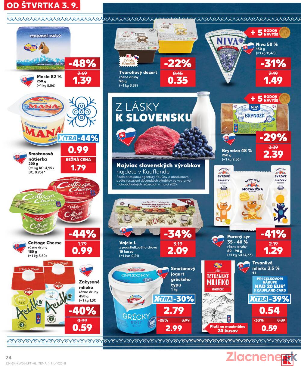 Kaufland 3.9. - 9.9. - Kaufland Piešťany