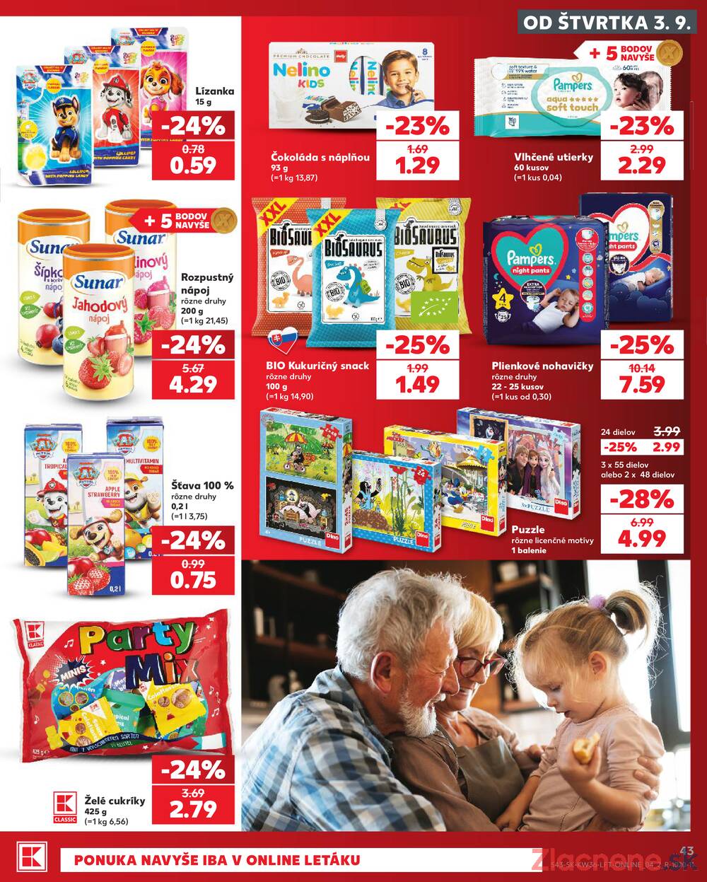 Kaufland 3.9. - 9.9. - Kaufland Bratislava - Petržalka