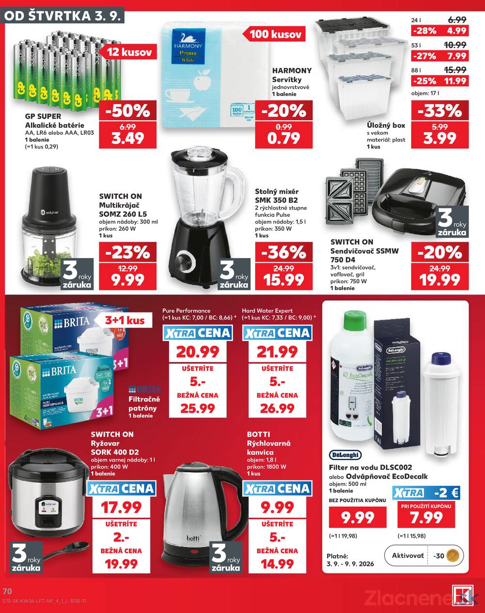 Kaufland 3.9. - 9.9. - Kaufland Bratislava - Petržalka