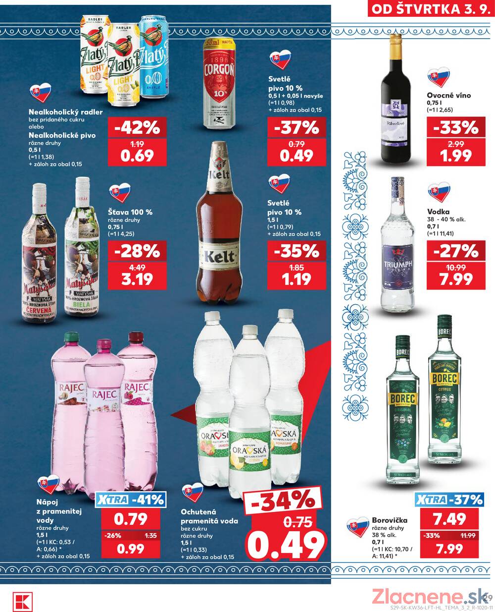 Kaufland 3.9. - 9.9. - Kaufland Trnava - Juh - Bratislavská
