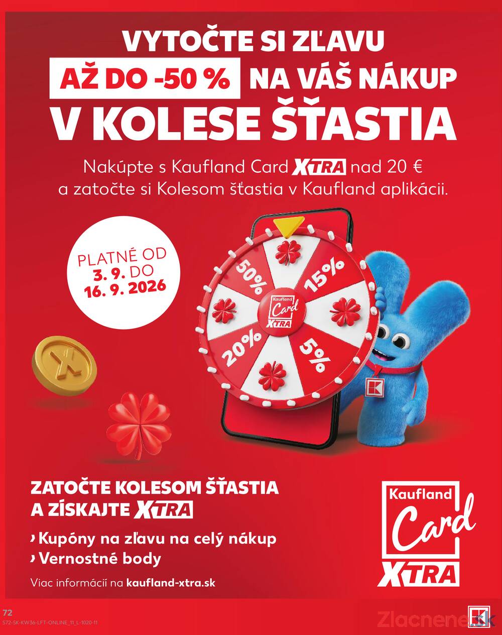 Kaufland 3.9. - 9.9. - Kaufland Trnava - Juh - Bratislavská
