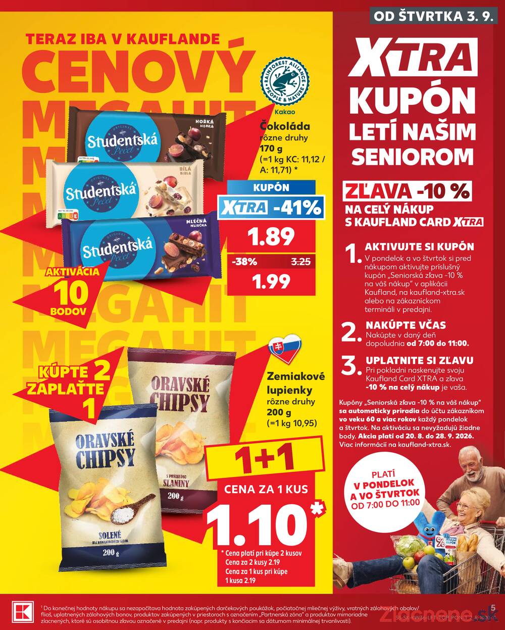 Kaufland 3.9. - 9.9. - Kaufland Trnava - Nová ul.