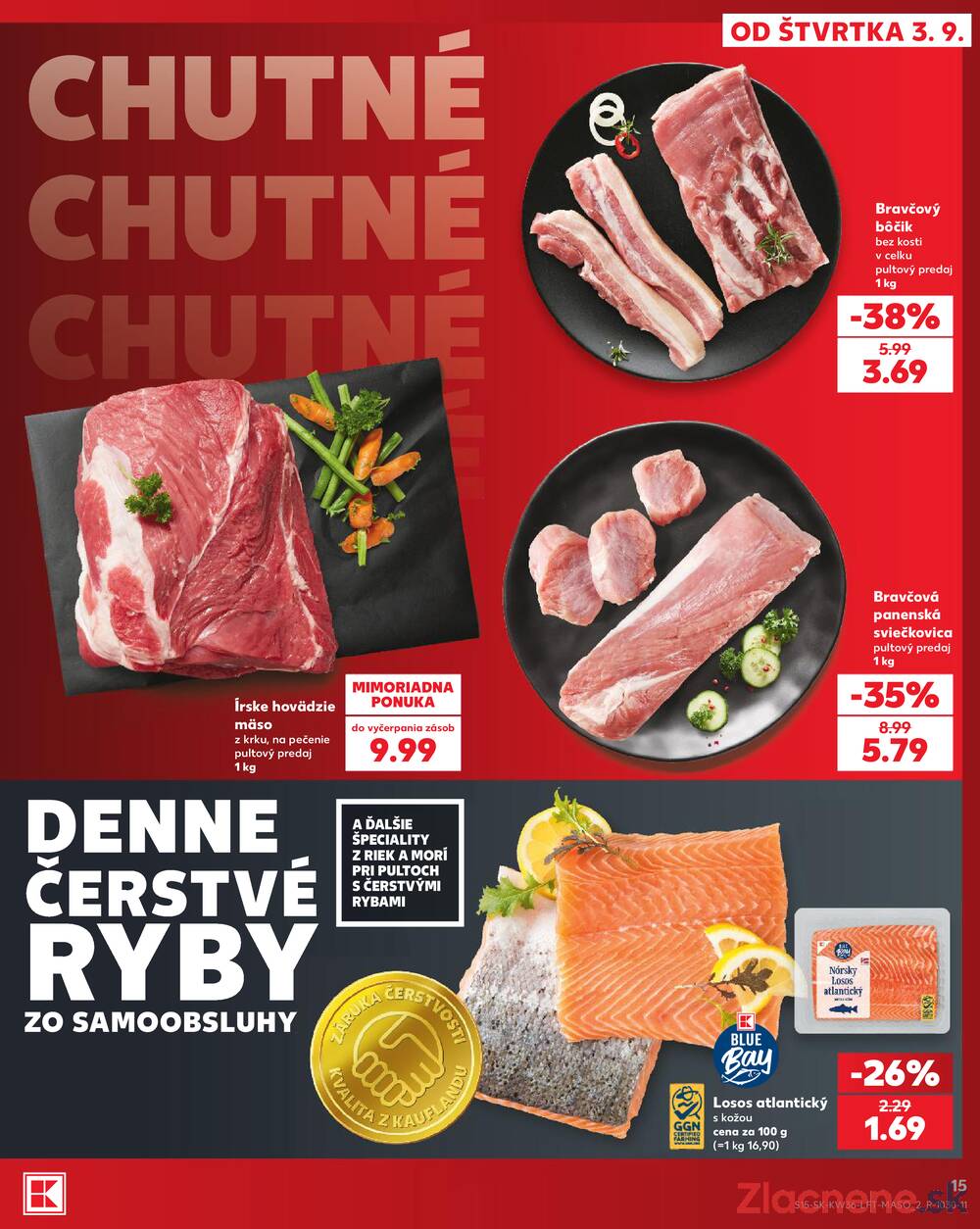 Kaufland 3.9. - 9.9. - Kaufland Trnava - Nová ul.