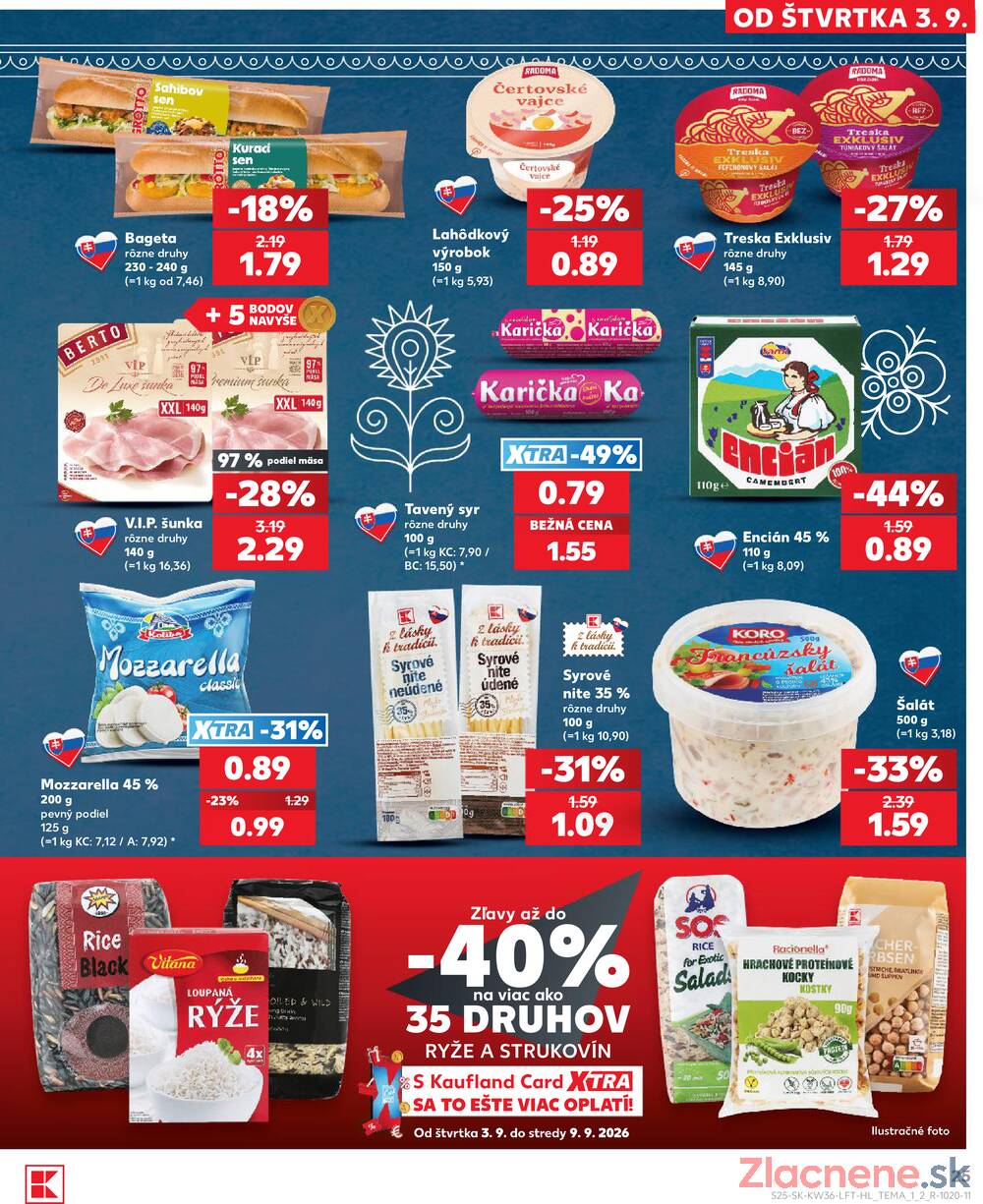 Kaufland 3.9. - 9.9. - Kaufland Trnava - Nová ul.