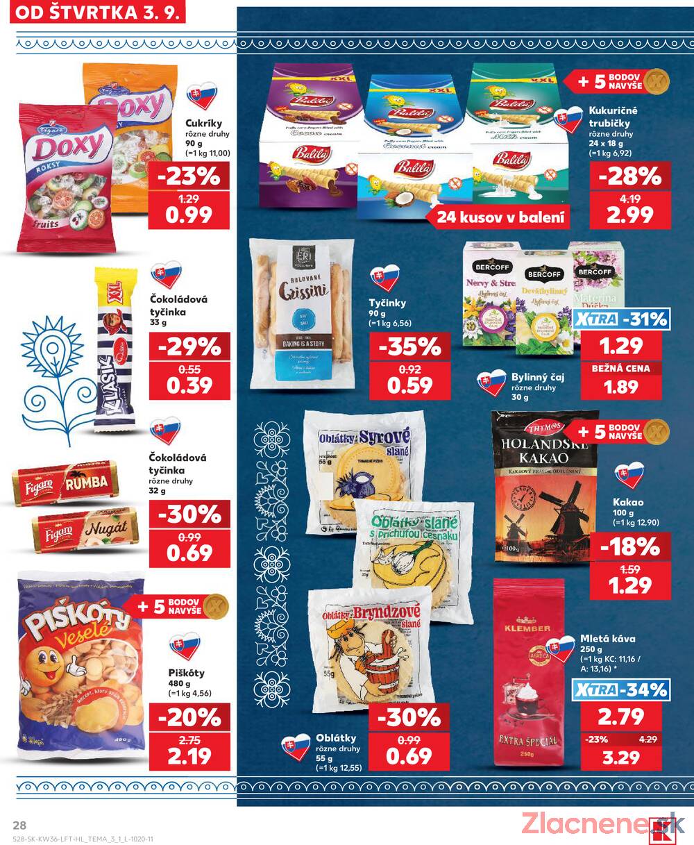 Kaufland 3.9. - 9.9. - Kaufland Trnava - Nová ul.
