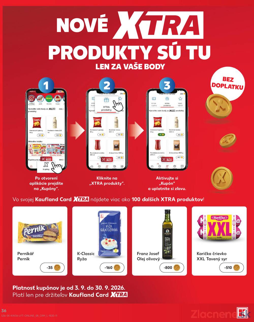 Kaufland 3.9. - 9.9. - Kaufland Trnava - Nová ul.
