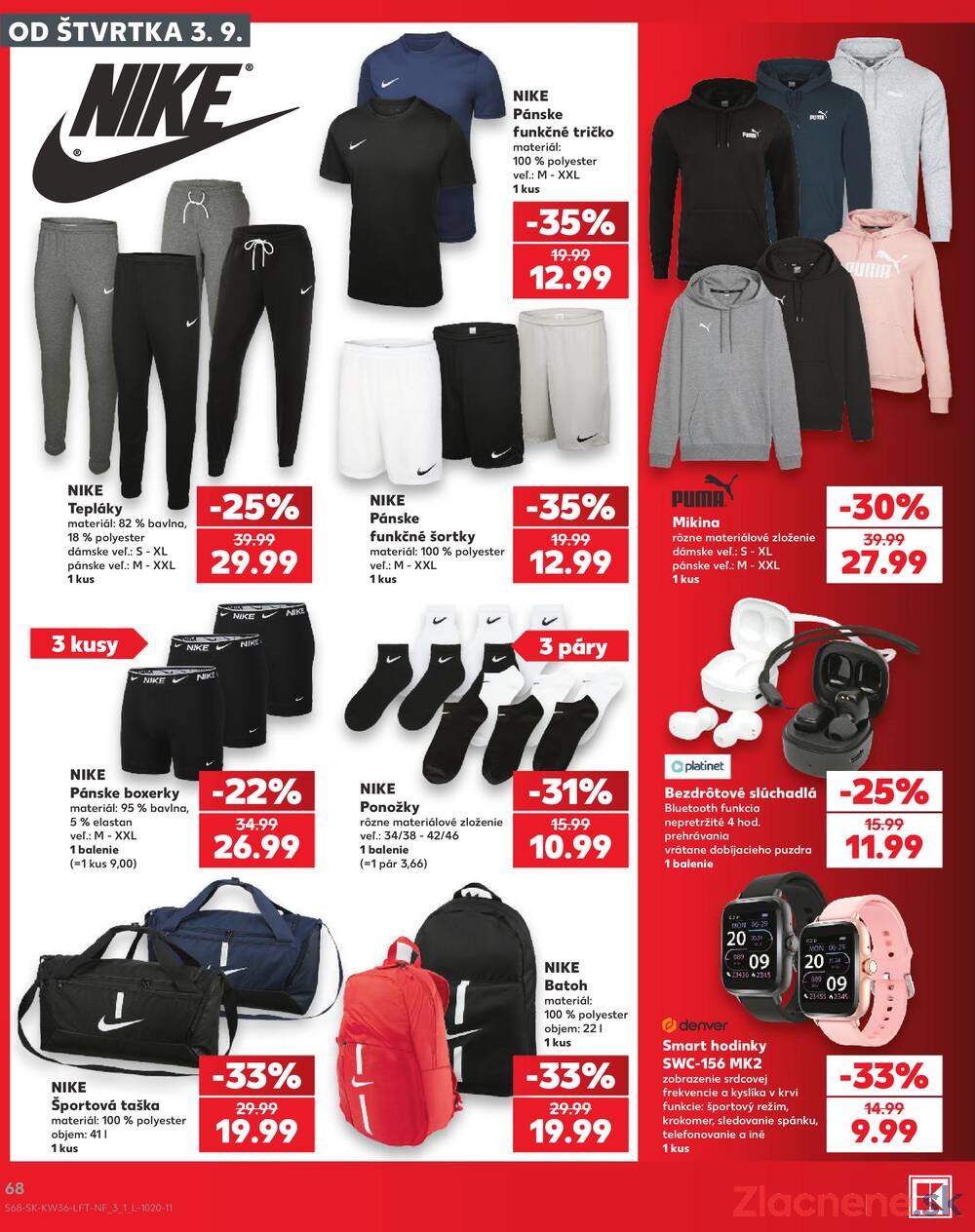 Kaufland 3.9. - 9.9. - Kaufland Trnava - Nová ul.