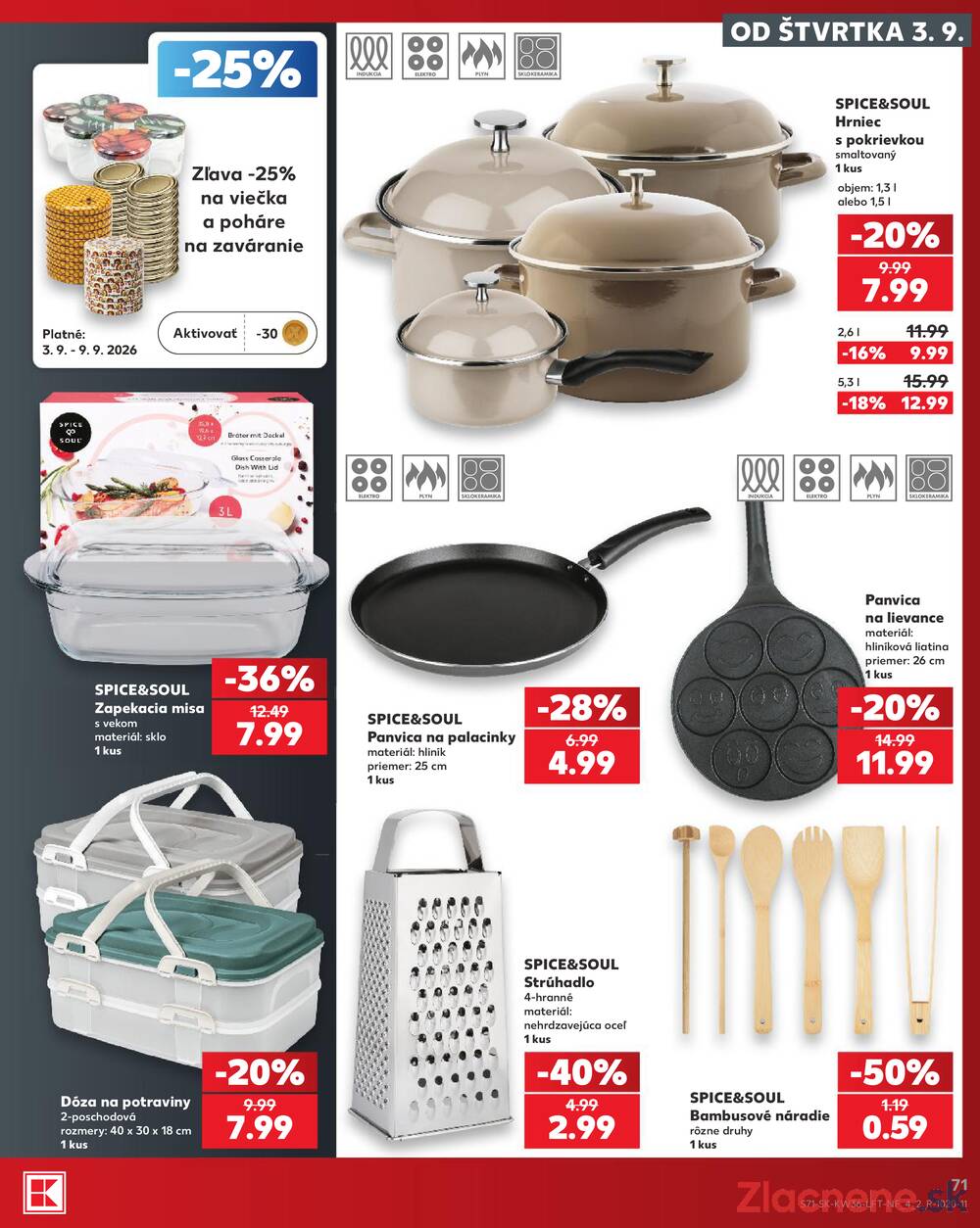 Kaufland 3.9. - 9.9. - Kaufland Trnava - Nová ul.