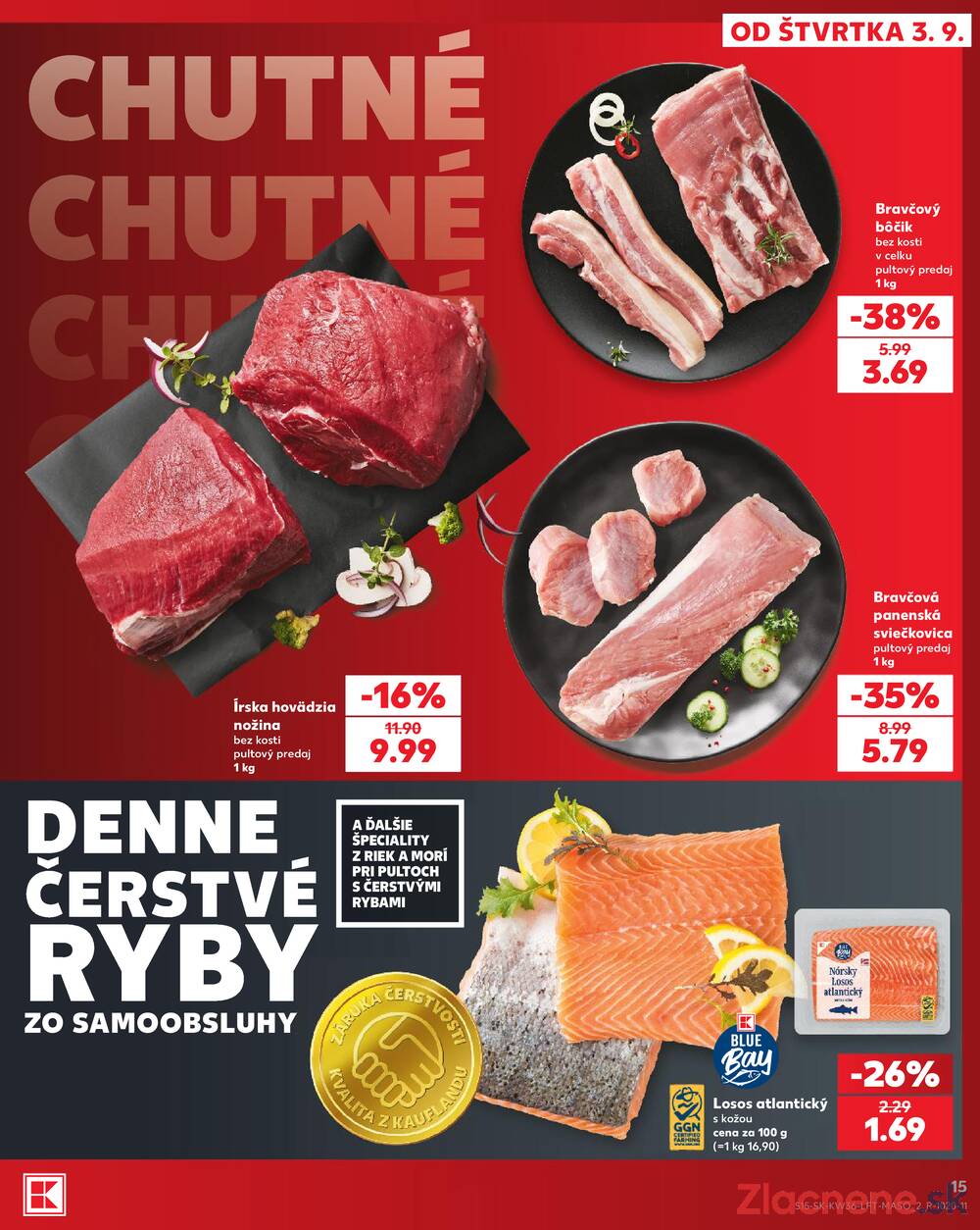 Kaufland 3.9. - 9.9. - Kaufland Liptovský Mikuláš