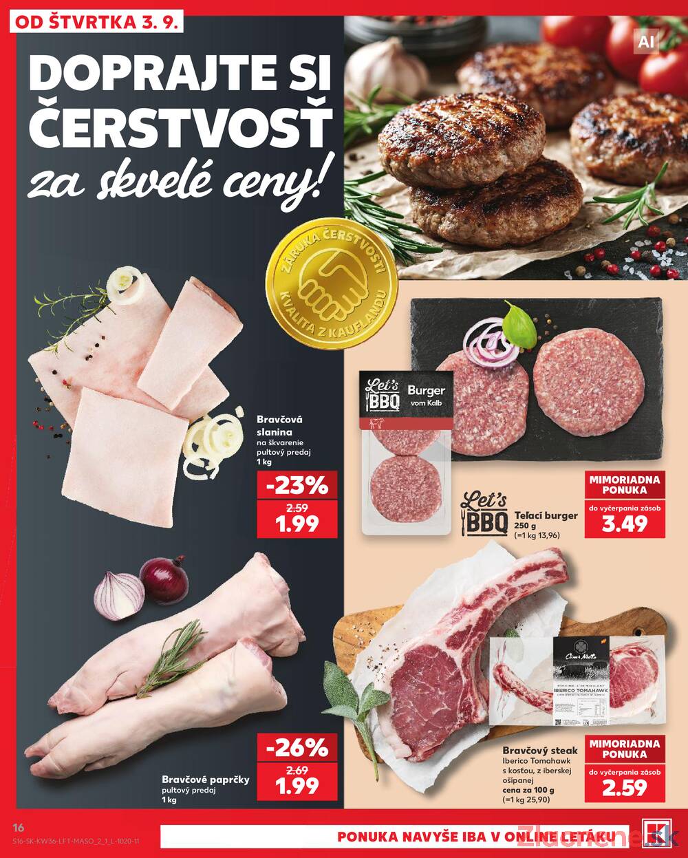Kaufland 3.9. - 9.9. - Kaufland Liptovský Mikuláš