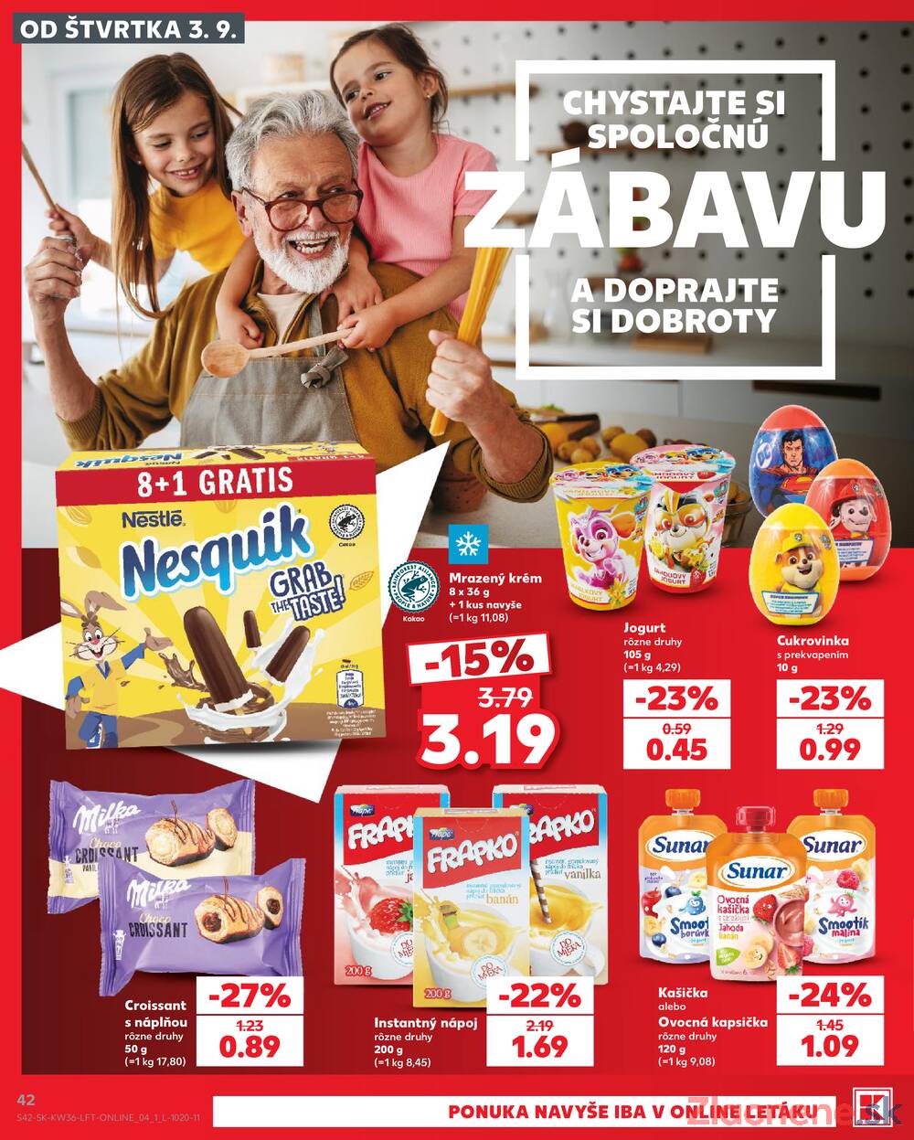 Kaufland 3.9. - 9.9. - Kaufland Liptovský Mikuláš