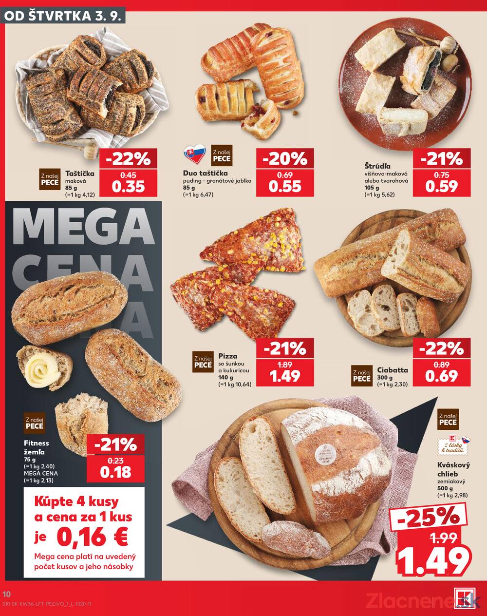 Kaufland 3.9. - 9.9. - Kaufland Žiar nad Hronom