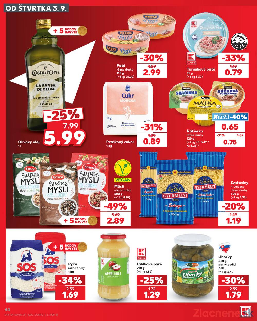 Kaufland 3.9. - 9.9. - Kaufland Žiar nad Hronom