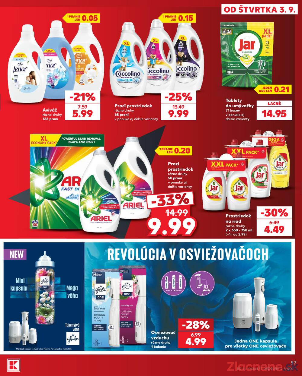 Kaufland 3.9. - 9.9. - Kaufland Žiar nad Hronom