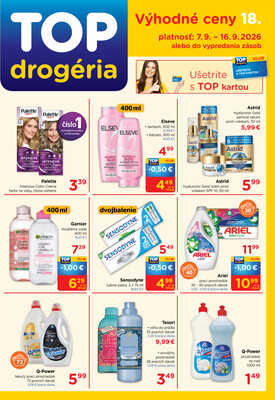 TOP drogerie : 1 leták