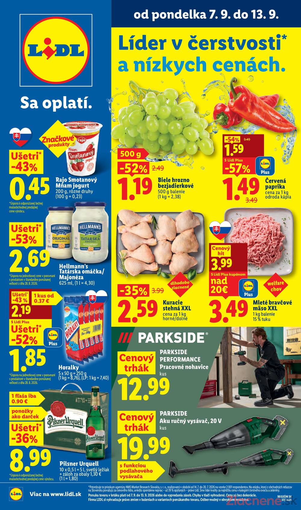 Lidl 7.9. - 13.9.