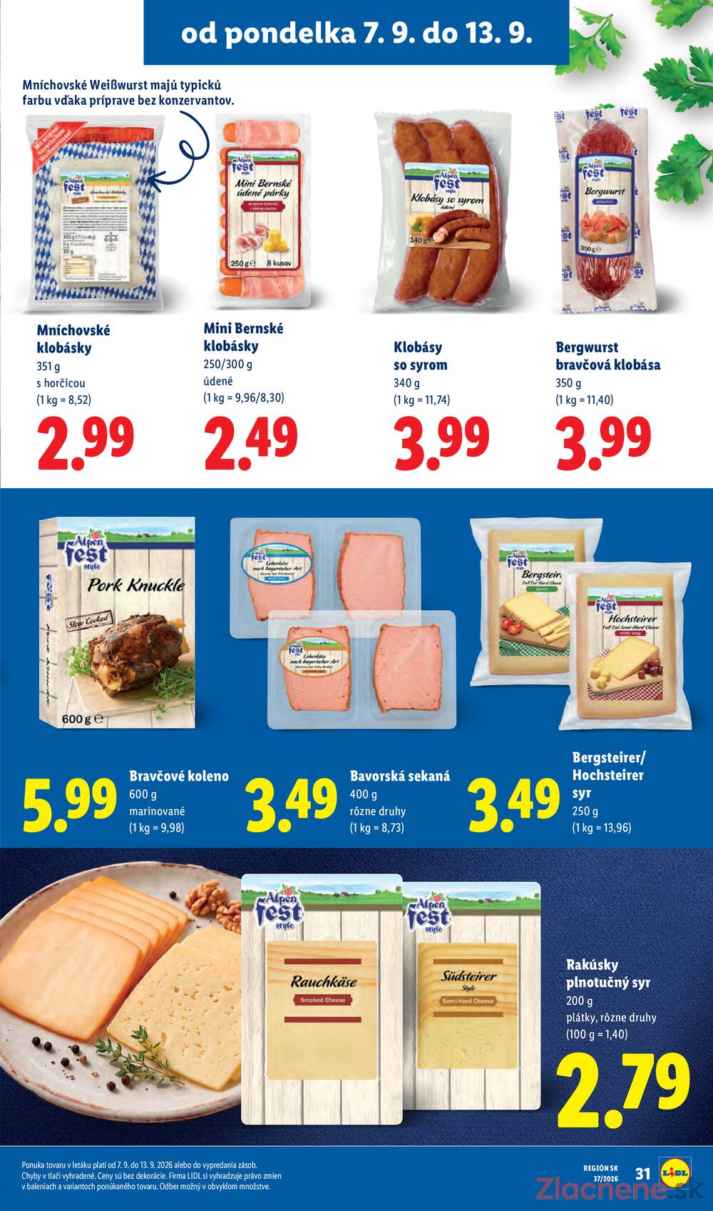 Lidl 7.9. - 13.9.