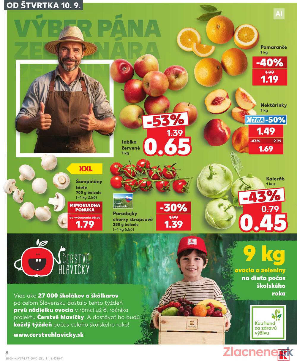 Kaufland 10.9. - 16.9. - Kaufland Detva