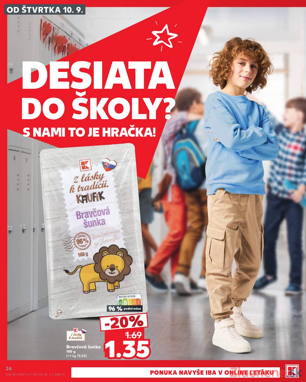 Kaufland 10.9. - 16.9. - Kaufland Detva