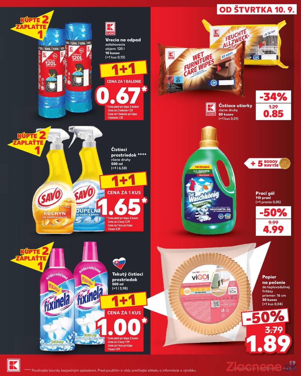 Kaufland 10.9. - 16.9. - Kaufland Rožňava