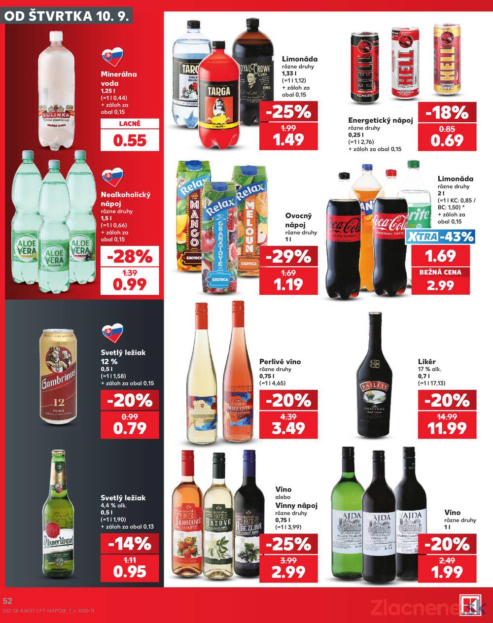Kaufland 10.9. - 16.9. - Kaufland Prievidza