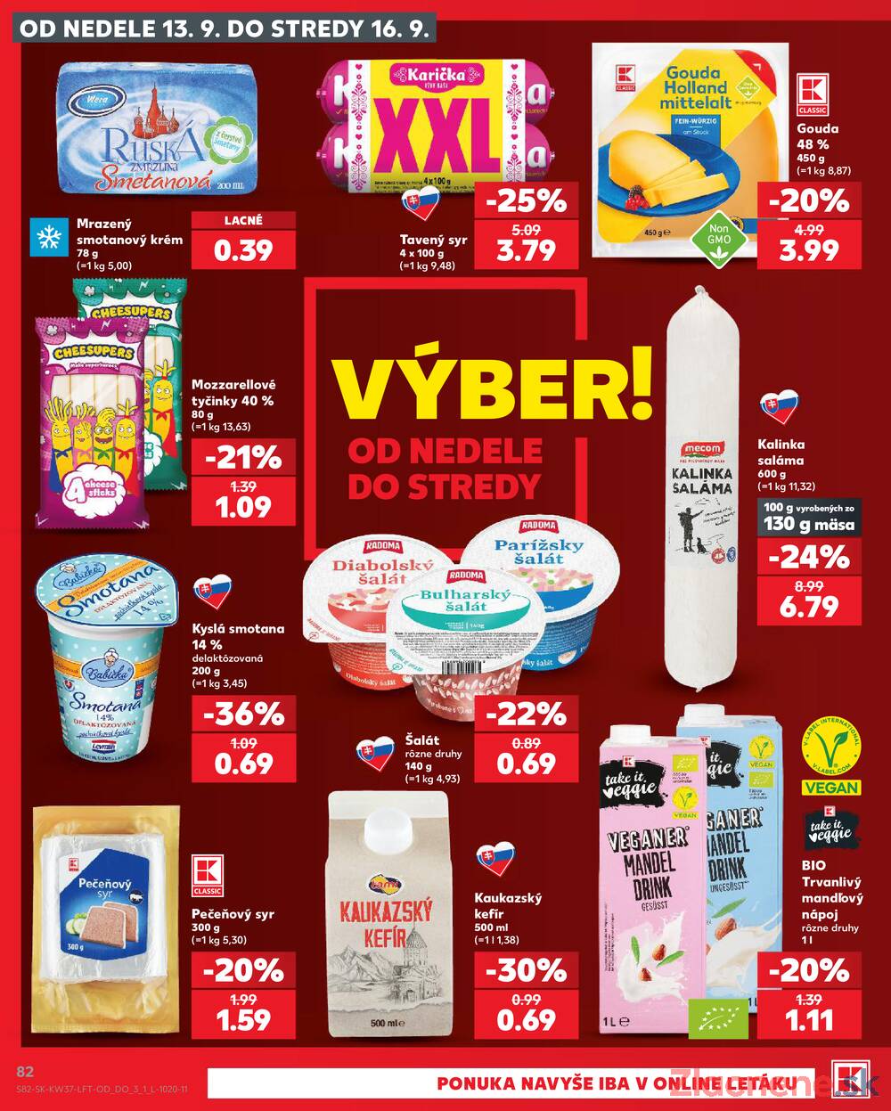Kaufland 10.9. - 16.9. - Kaufland Handlová - Okružná ul.