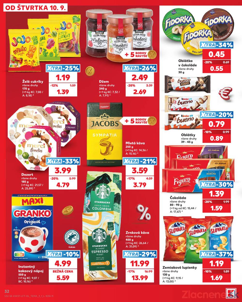 Kaufland 10.9. - 16.9. - Kaufland Sereď