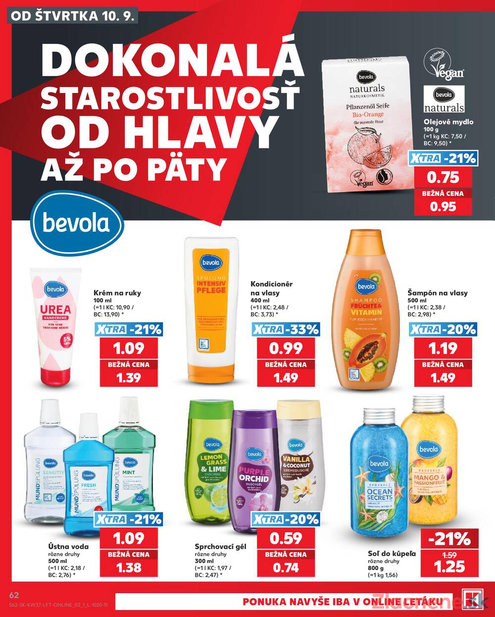 Kaufland 10.9. - 16.9. - Kaufland Sereď