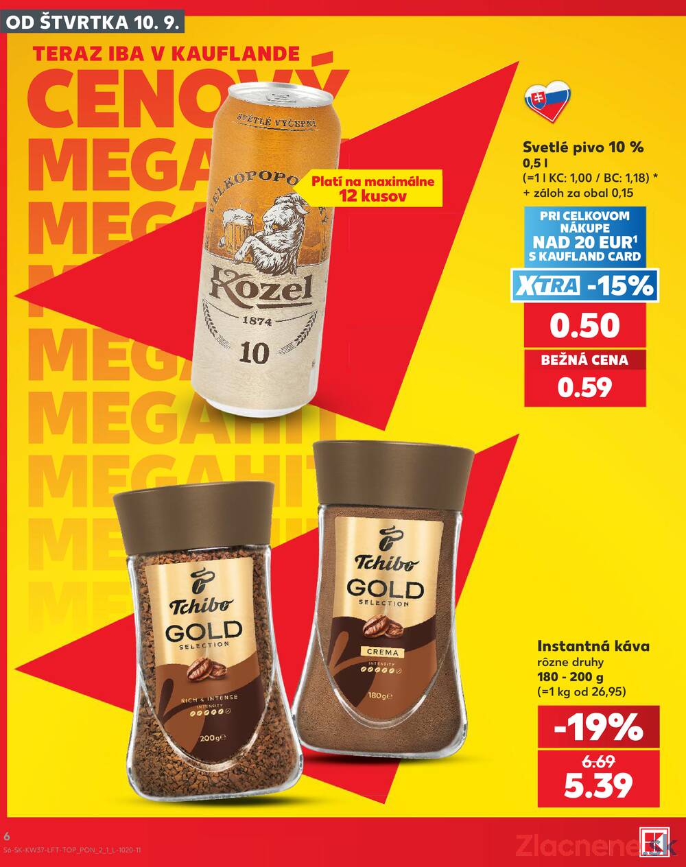 Kaufland 10.9. - 16.9. - Kaufland Bratislava - Petržalka