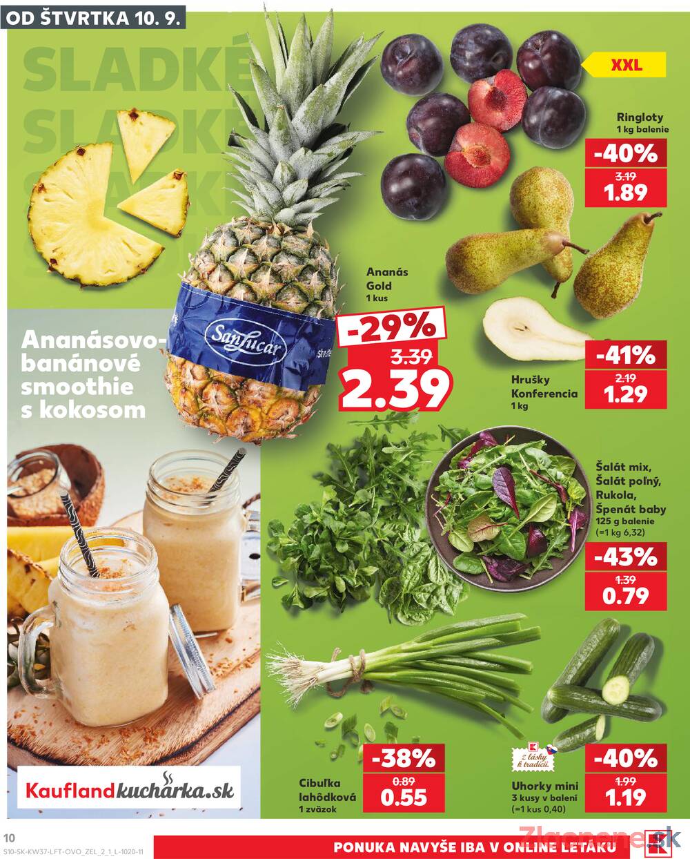Kaufland 10.9. - 16.9. - Kaufland Bratislava - Petržalka