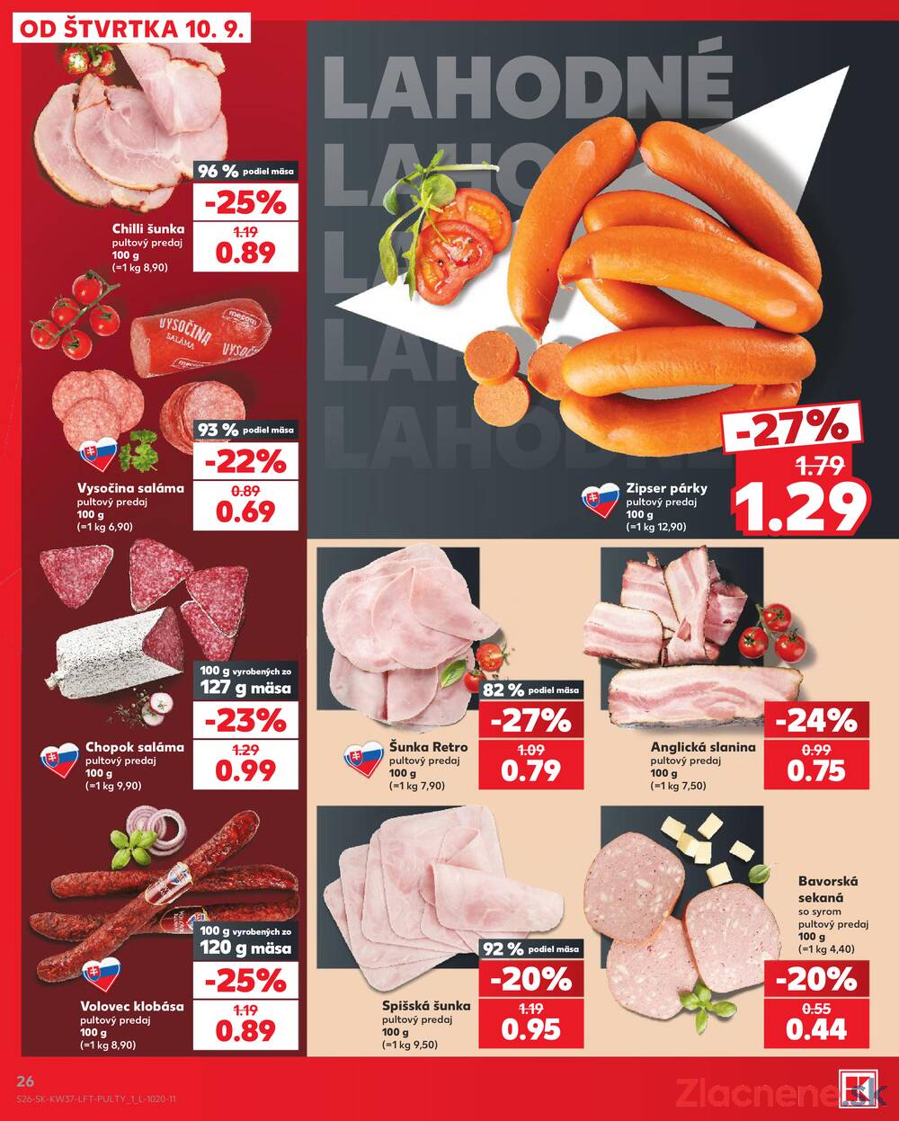 Kaufland 10.9. - 16.9. - Kaufland Nitra - Čermáň