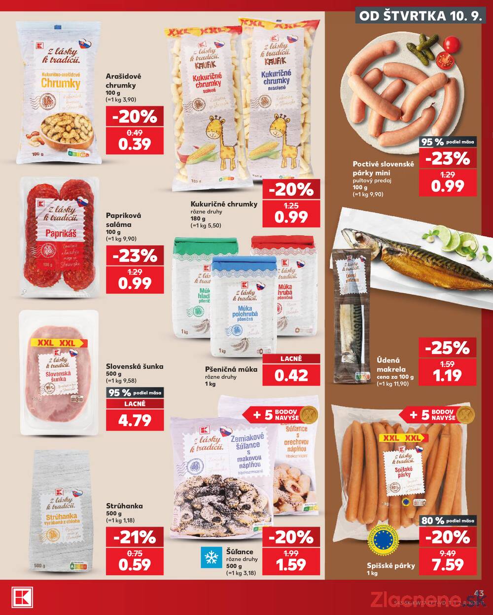 Kaufland 10.9. - 16.9. - Kaufland Nitra - Čermáň