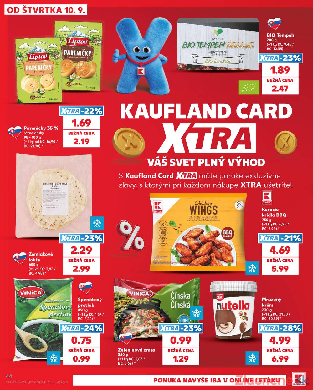 Kaufland 10.9. - 16.9. - Kaufland Nitra - Čermáň