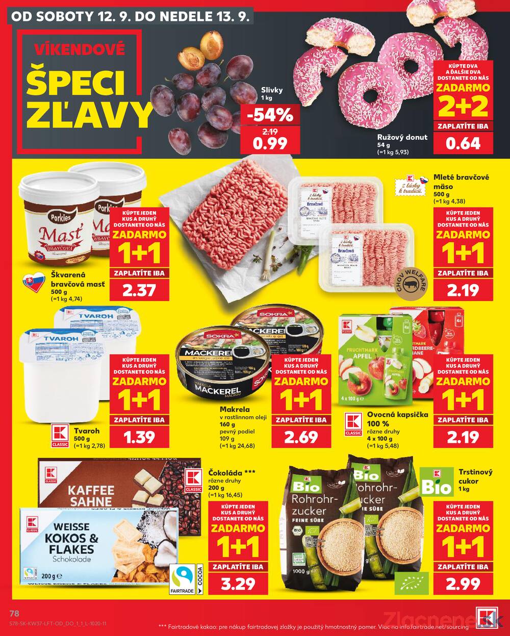 Kaufland 10.9. - 16.9. - Kaufland Nitra - Čermáň