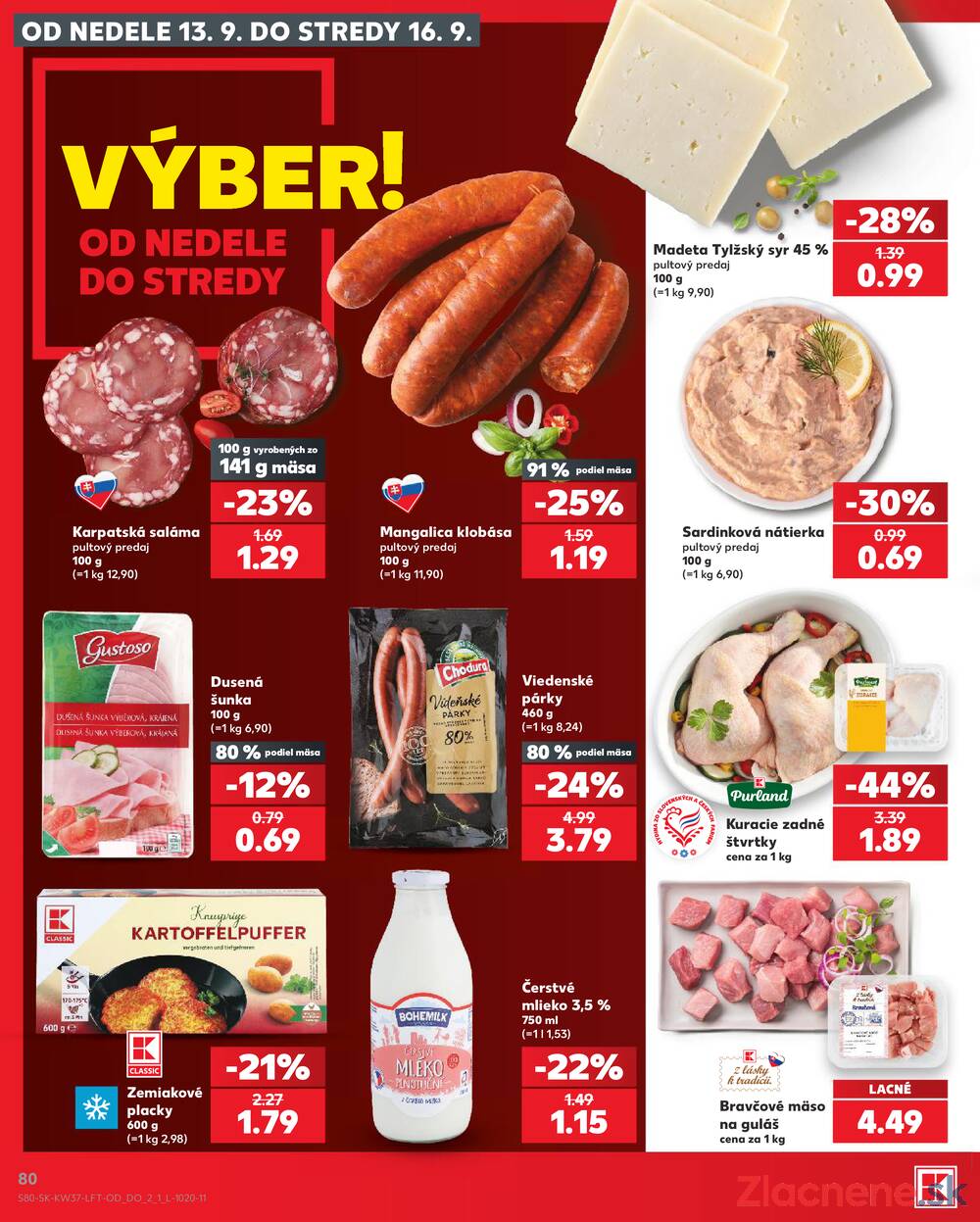 Kaufland 10.9. - 16.9. - Kaufland Bratislava - Podunajské Biskupice