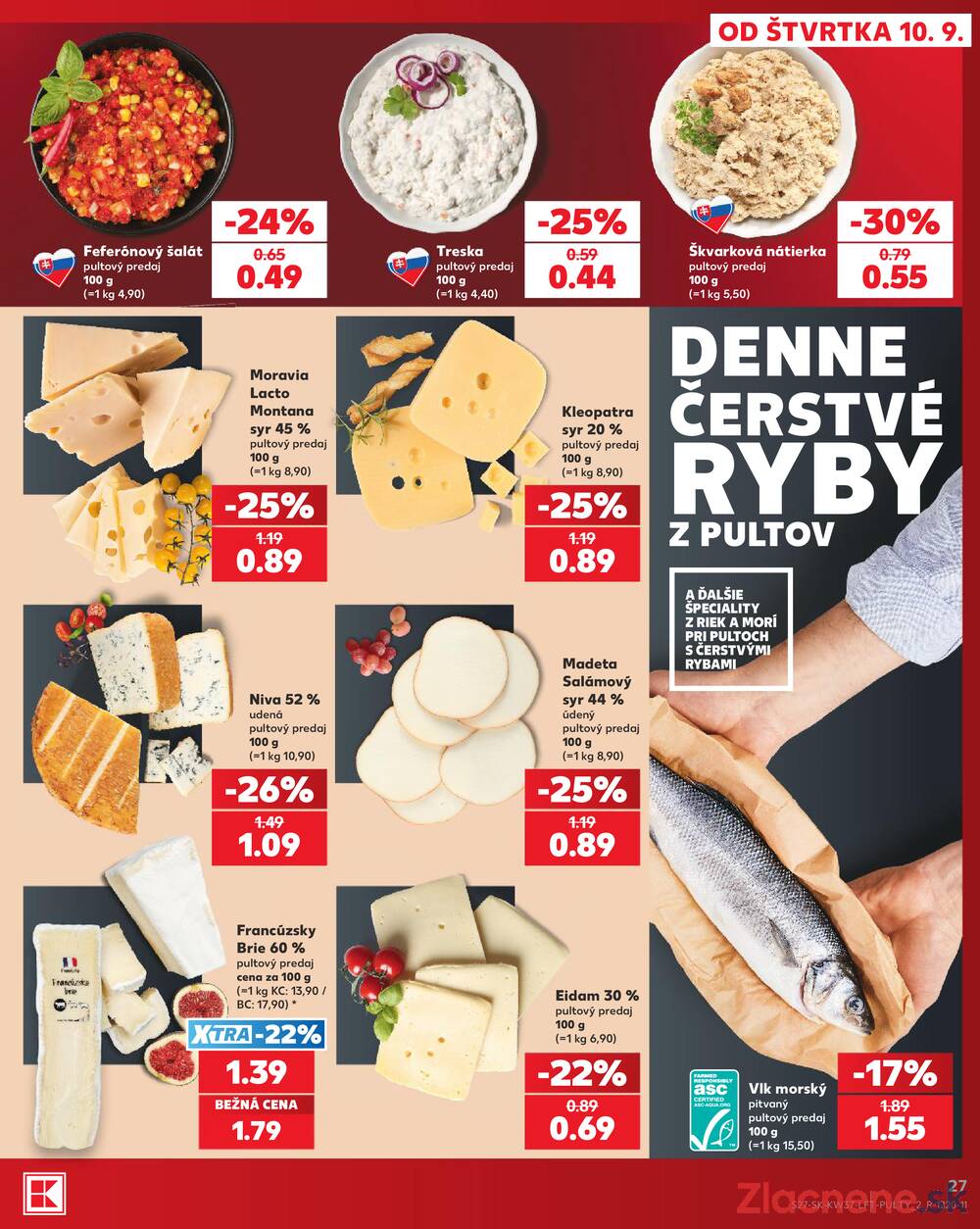 Kaufland 10.9. - 16.9. - Kaufland Trnava - Trstínska cesta