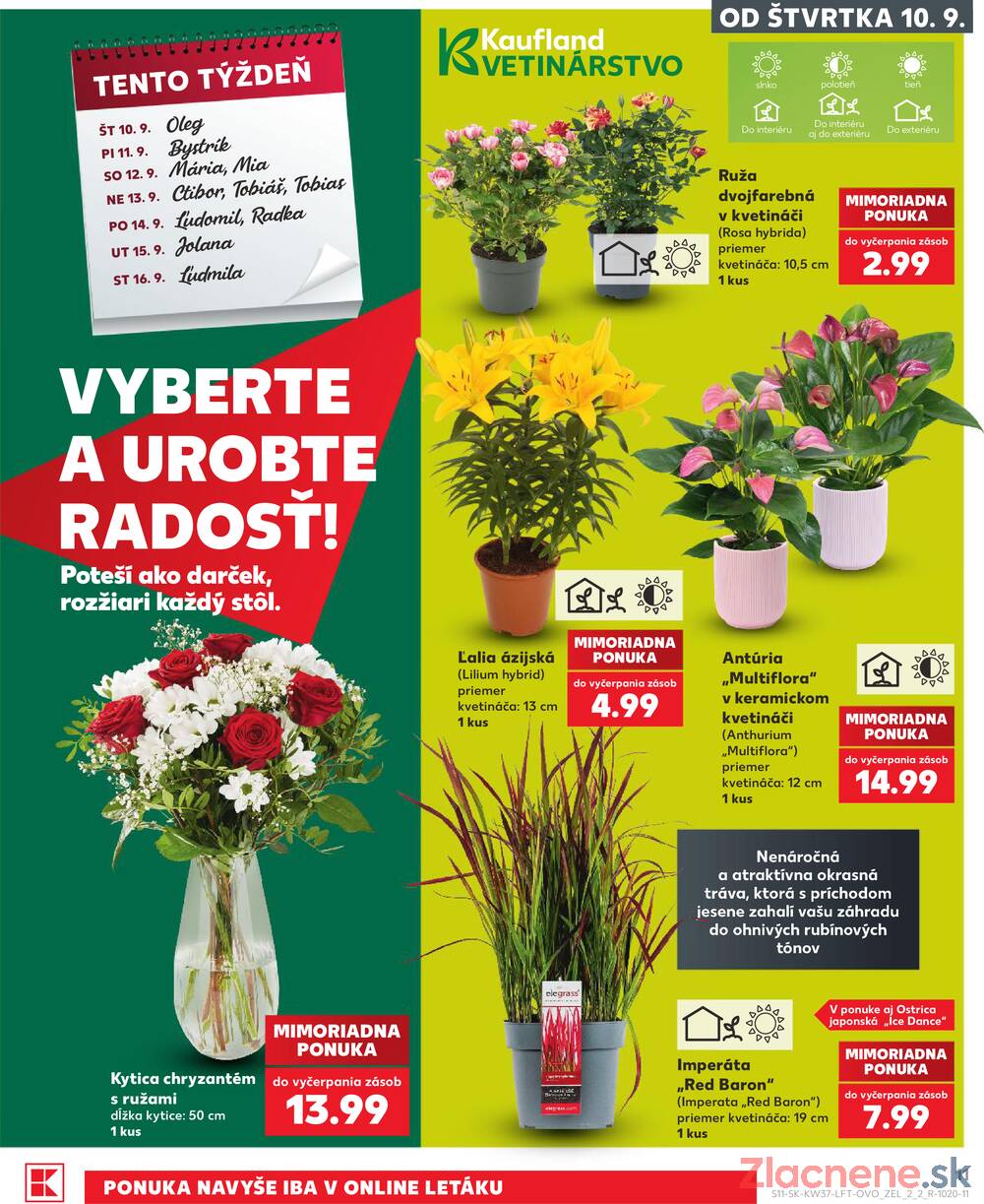 Kaufland 10.9. - 16.9. - Kaufland Liptovský Mikuláš