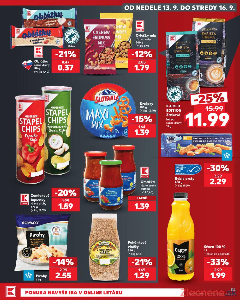 Kaufland 10.9. - 16.9. - Kaufland Liptovský Mikuláš