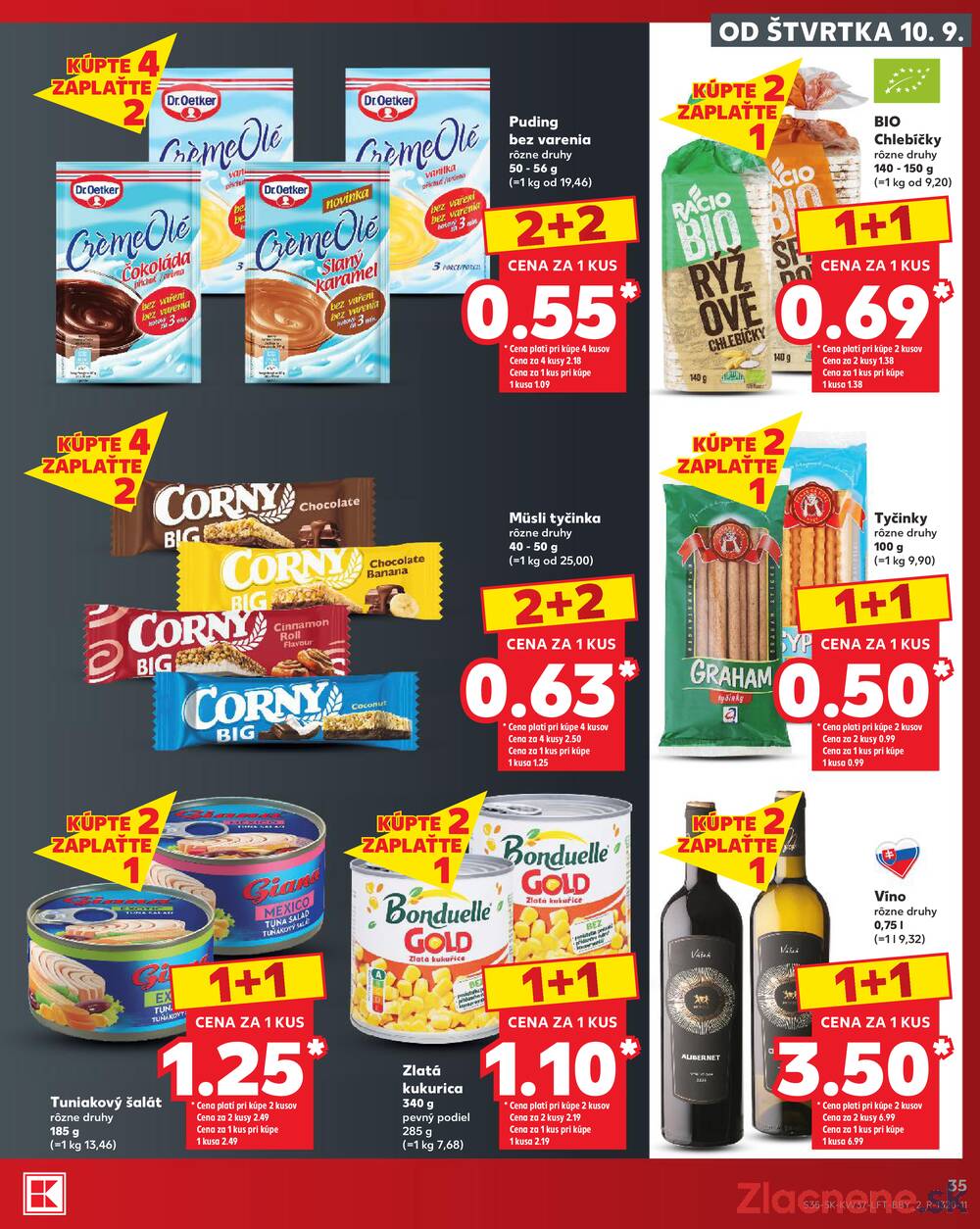 Kaufland 10.9. - 16.9. - Kaufland Košice-Pri hati