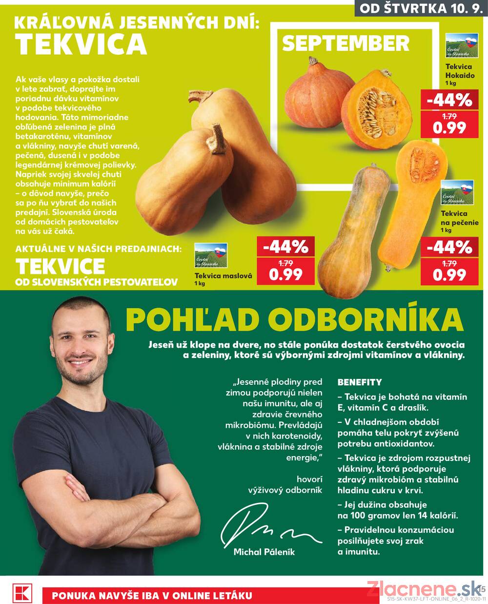 Kaufland 10.9. - 16.9. - Kaufland Žiar nad Hronom