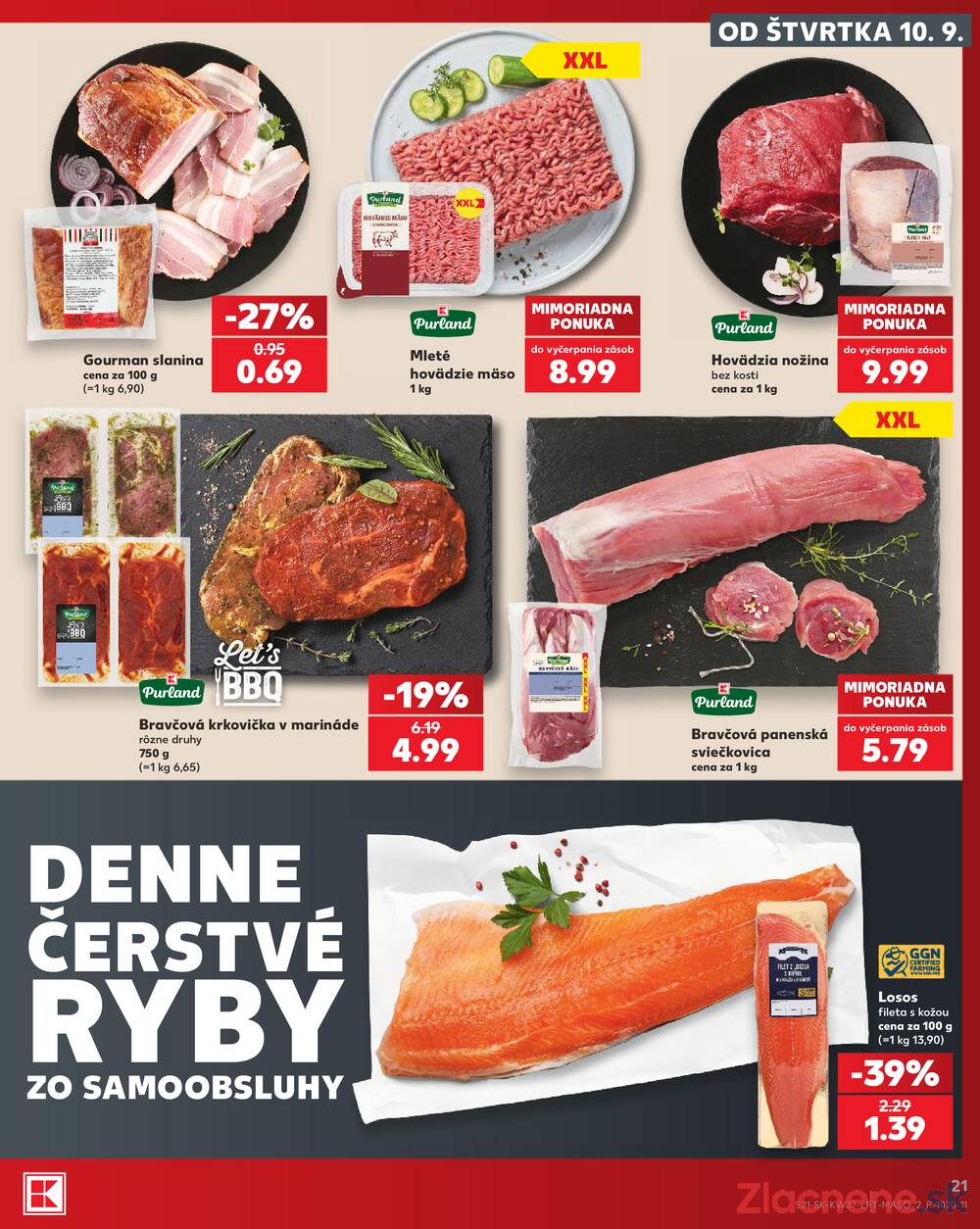 Kaufland 10.9. - 16.9. - Kaufland Košice - Nad Jazerom