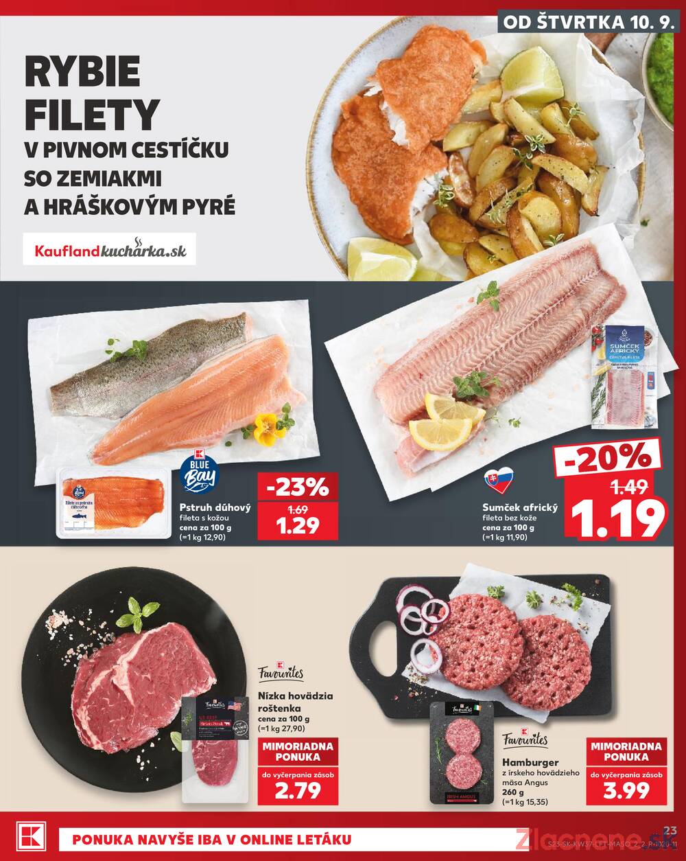 Kaufland 10.9. - 16.9. - Kaufland Košice - Nad Jazerom
