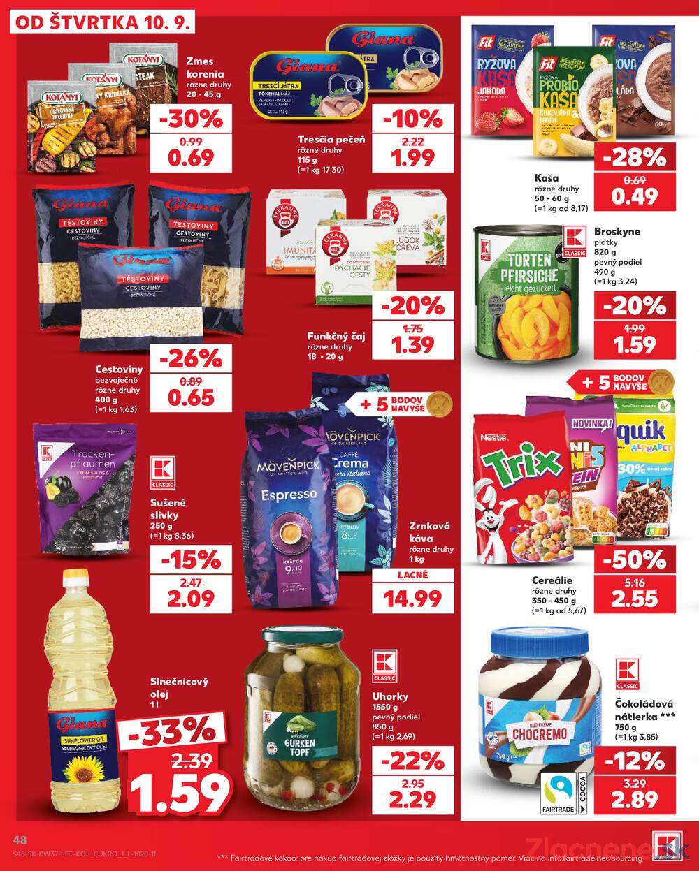 Kaufland 10.9. - 16.9. - Kaufland Košice - Nad Jazerom