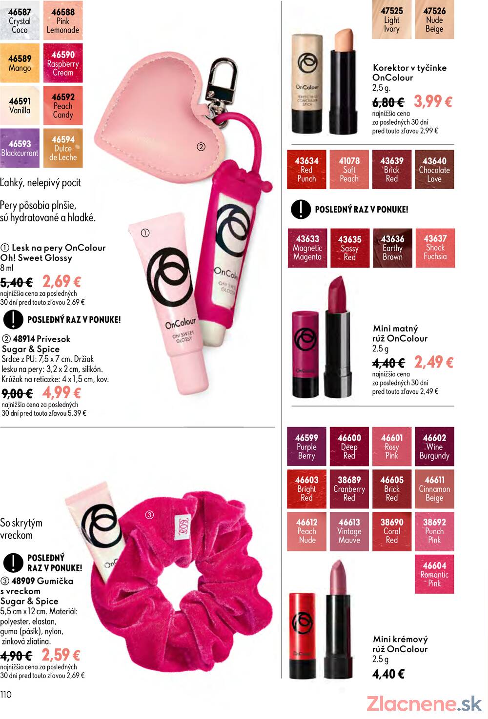 Oriflame do 29.9.
