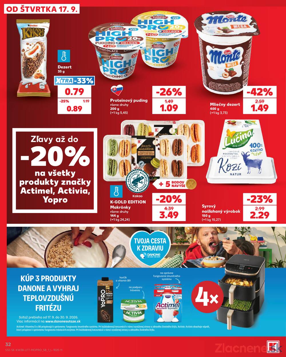 Leták Kaufland - Kaufland 17.9. - 23.9. - Kaufland Michalovce - strana 32
