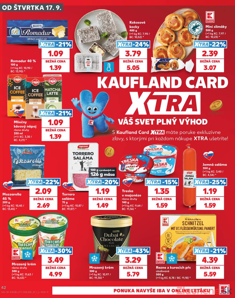Leták Kaufland - Kaufland 17.9. - 23.9. - Kaufland Michalovce - strana 42 Leták Kaufland - Kaufland 17.9. - 23.9. - Kaufland Michalovce - strana 42