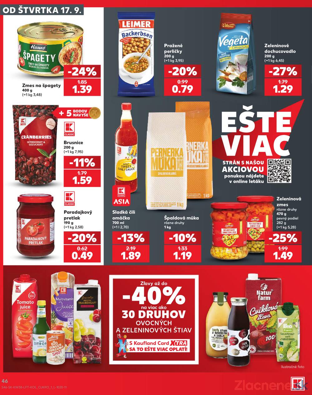 Kaufland 17.9. - 23.9. - Kaufland Dubnica nad Váhom