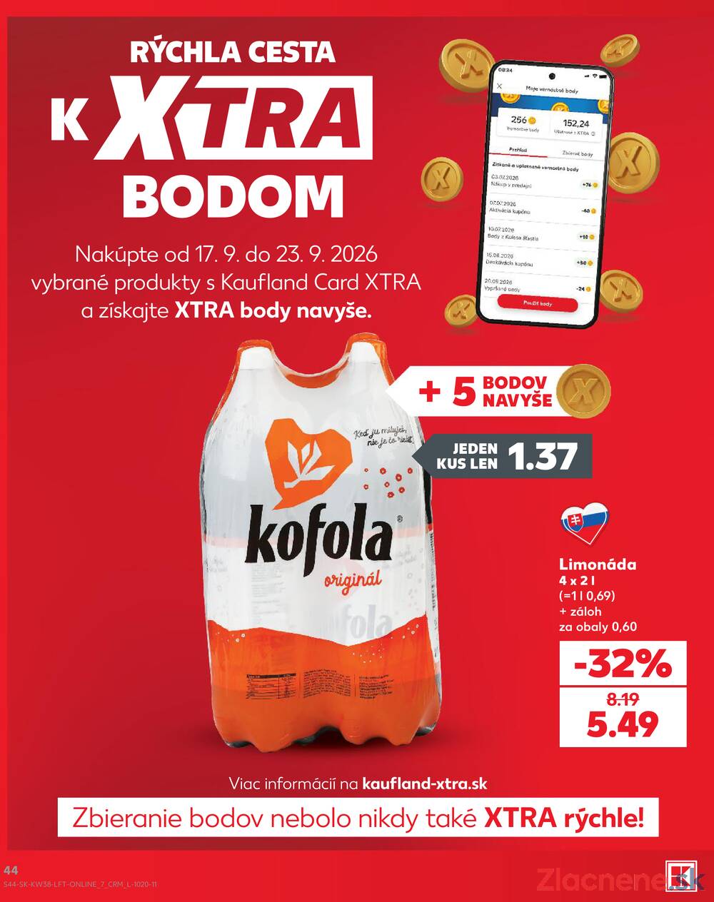 Leták Kaufland - Kaufland 17.9. - 23.9. - Kaufland Vranov nad Topľou - strana 44 Leták Kaufland - Kaufland 17.9. - 23.9. - Kaufland Vranov nad Topľou - strana 44