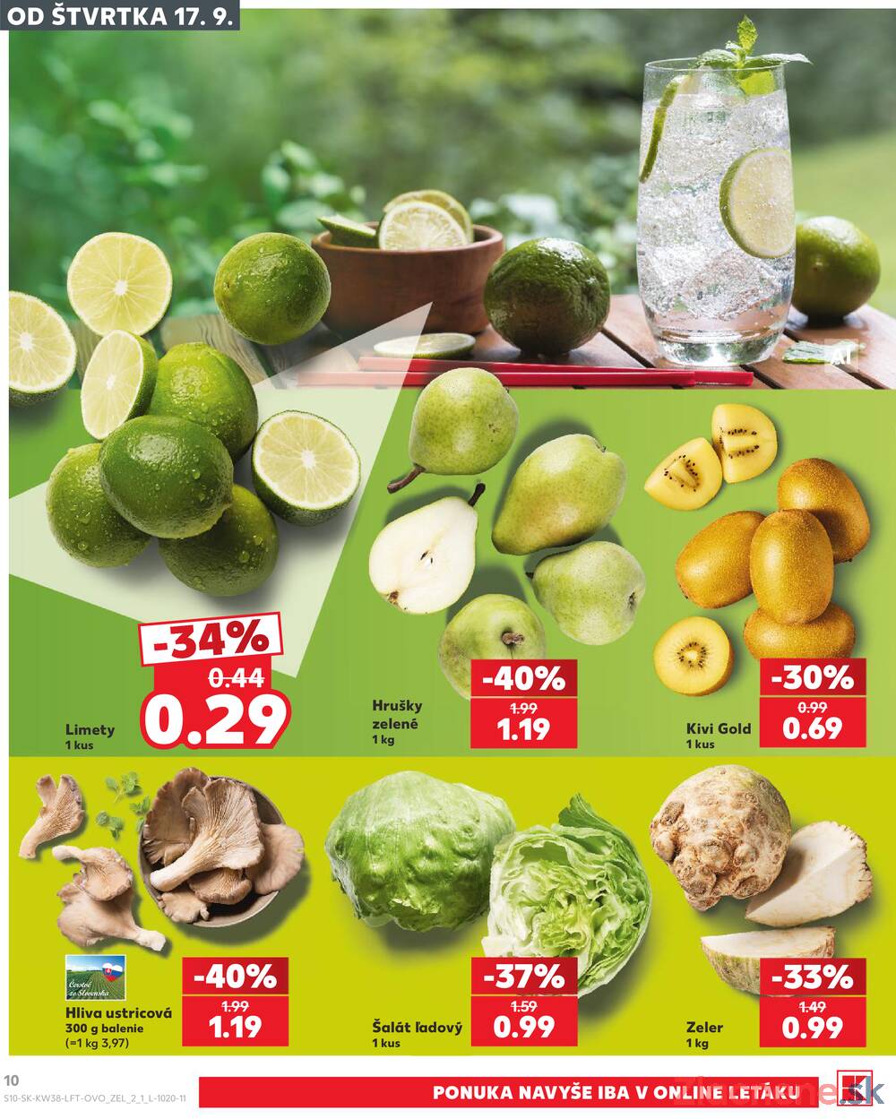 Kaufland 17.9. - 23.9. - Kaufland Stará Ľubovňa