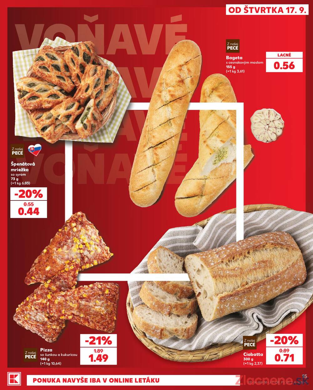 Kaufland 17.9. - 23.9. - Kaufland Rožňava